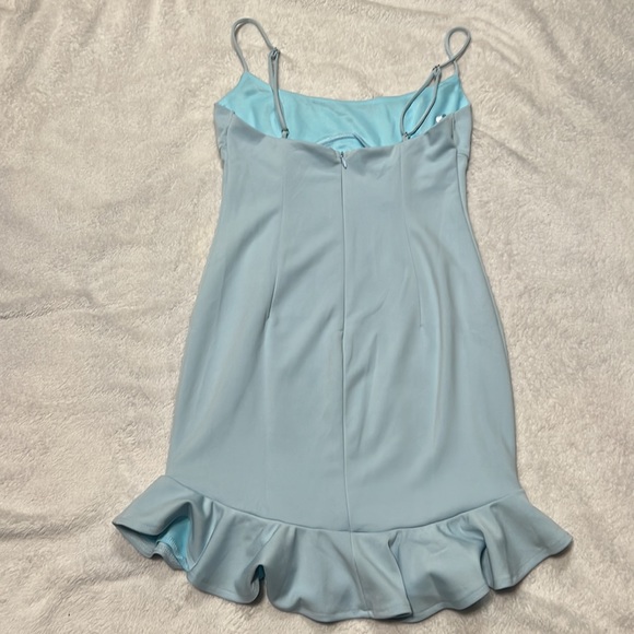Saints + Secrets blue mini homecoming dress size small - Picture 5 of 7